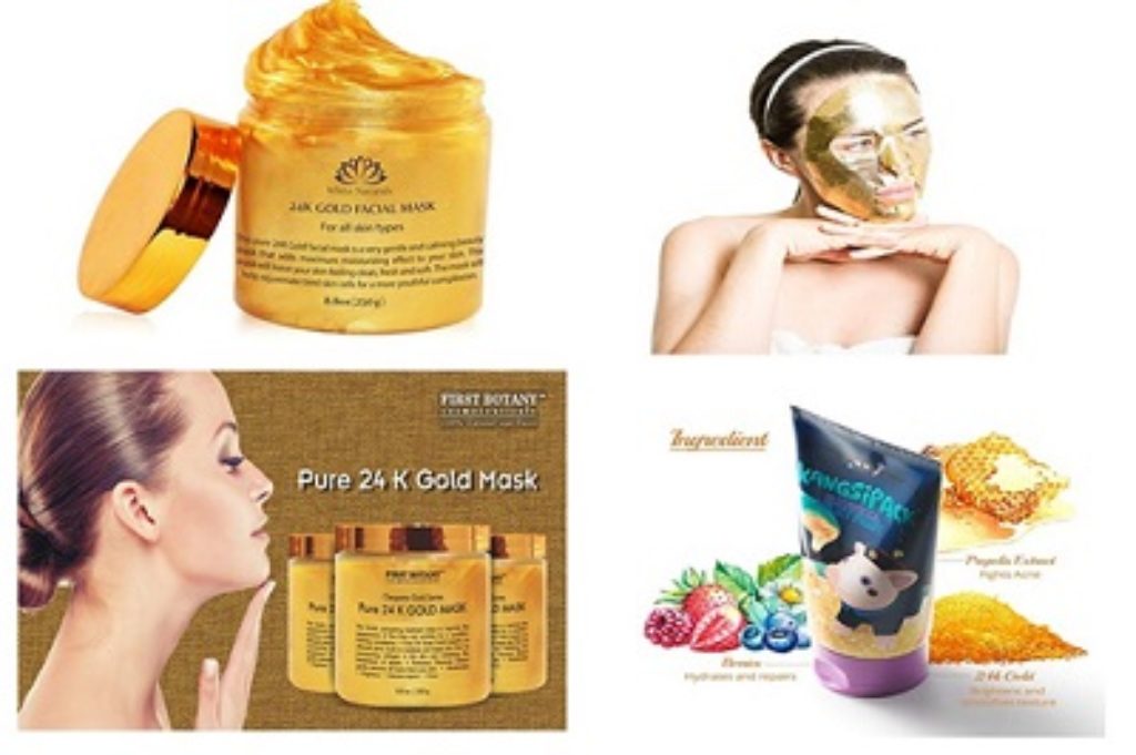 Best gold face masks
